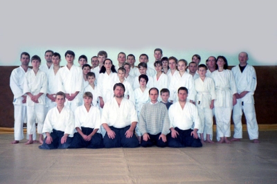 Участники семинара по айкидо в Ставрополе.
